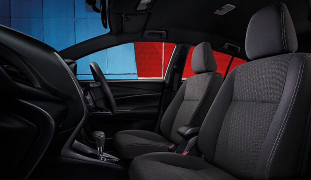 ภายใน Toyota Yaris sport
