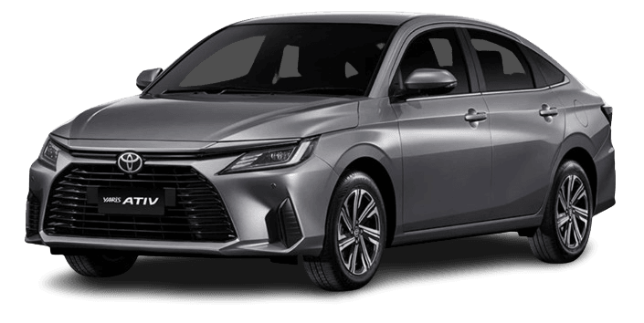 สีบรอนเงินโตโยต้า ativ premium