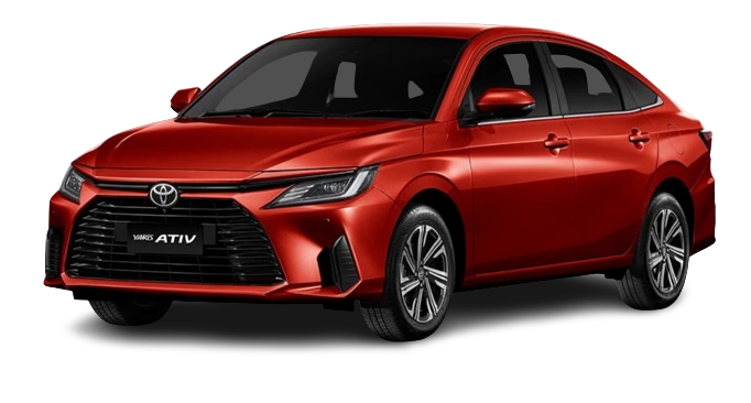 สีส้มโตโยต้า ativ premium